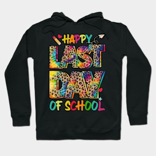 Happy Last Day Of School Shirt Teacher Graduation Gift For Kids Boys Girls Hoodie